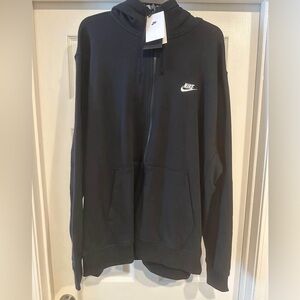 Men’s Nike Club Fleece full zip with hood